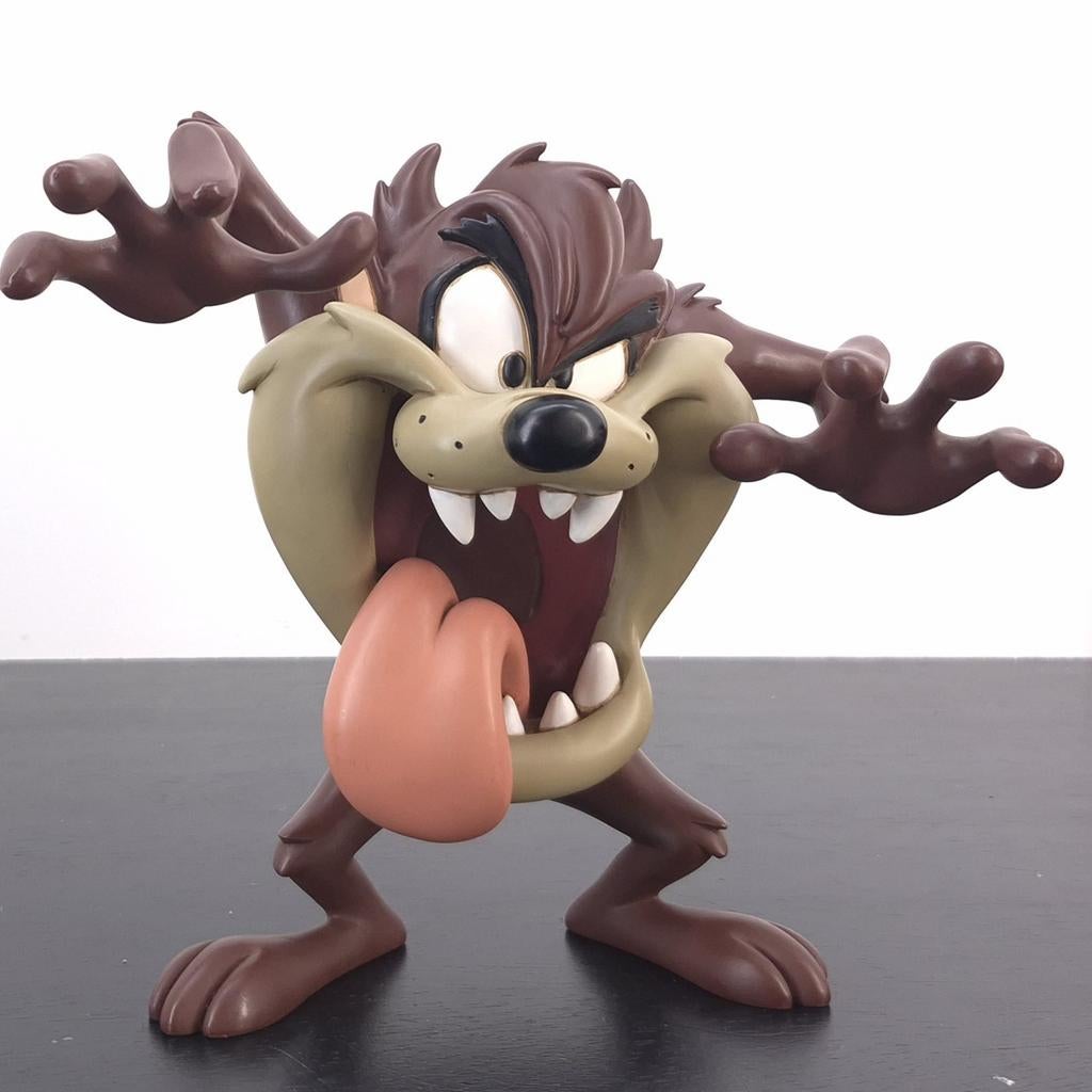 Zeldzame Vintage Tazmanian Devil Beeld - Looney Tunes, Verzamelen, Ophalen of Verzenden, Gebruikt, Dier