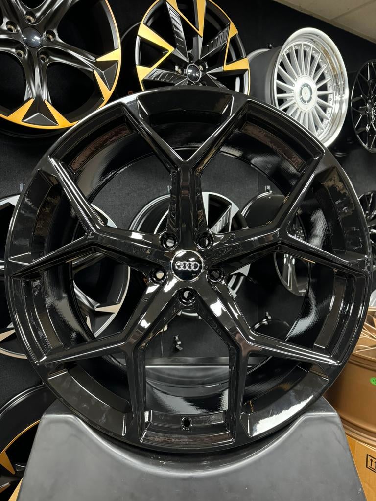 22 inch velgen voor Audi RS 2025 look 5x112 A6 A7 A8 Q5 SQ5