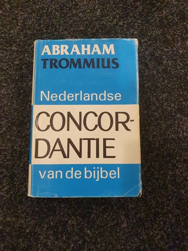 Nederlandse Concordantie van de Bijbel - Abraham Trommius, Boeken, Ophalen of Verzenden, Gelezen, Abraham Trommius, Christendom | Katholiek