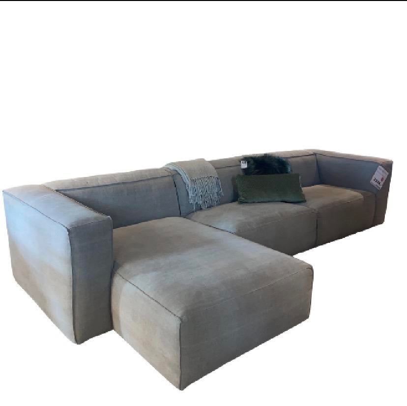 Hoekbank Saskia, 1 jaar oud, zo goed als nieuw!, Ophalen, 125 tot 150 cm, Hoekbank, 300 cm of meer