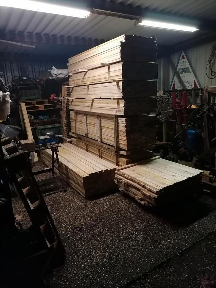 Houten latten 227 x 7 x 2. € 1.00 pst. Veel beschikbaar, Doe-het-zelf en Verbouw, Hout en Planken, Ophalen, Minder dan 25 mm, Nieuw