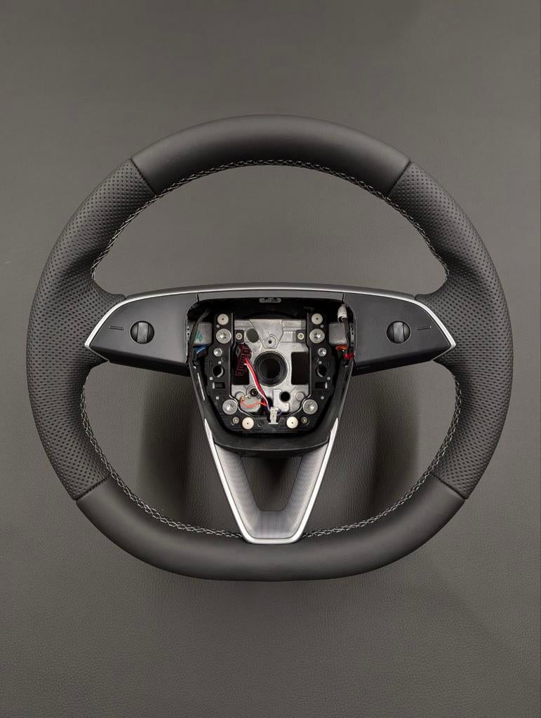 Stuurwiel Stuur Tesla Model 3 NIEUW LEER, Auto-onderdelen, Besturing, Nieuw, Ophalen of Verzenden