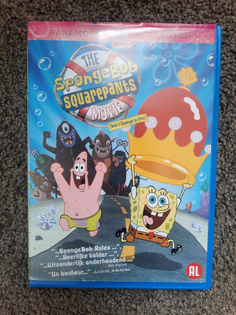 SpongeBob SquarePants Movie DVD - Tom Kenny, Cd's en Dvd's, Gebruikt, Alle leeftijden, Ophalen of Verzenden, Komedie