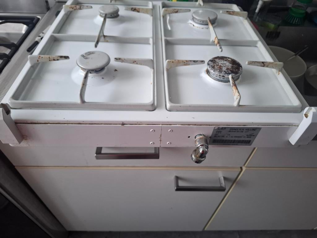 Pelgrim gasfornuis / gaskookplaat – werkt perfect, Gebruikt, Minder dan 100 cm, 50 tot 75 cm, 50 tot 100 cm