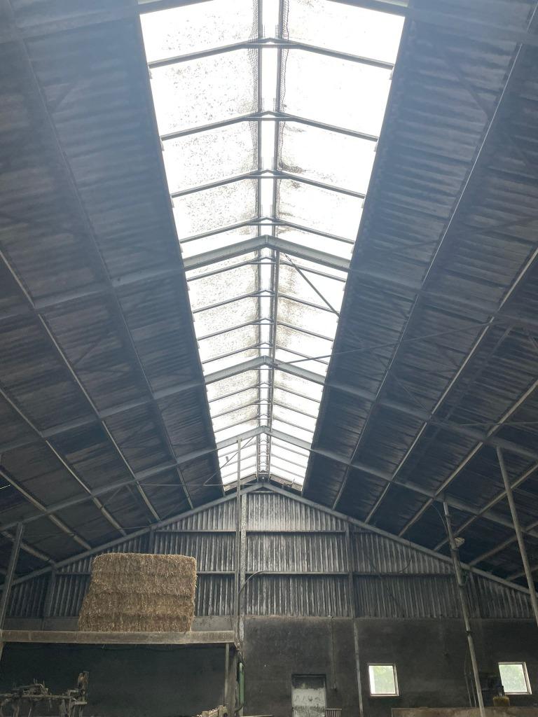 Gedemonteerde spanten en gordingen gebruikte stal/schuur, Doe-het-zelf en Verbouw, Ophalen of Verzenden, Gebruikt