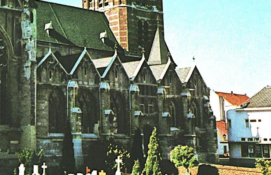 39134 Thorn Limburg Abdijkerk Nette oude kaart Onbeschreven, Ophalen of Verzenden, 1960 tot 1980, Ongelopen, Limburg