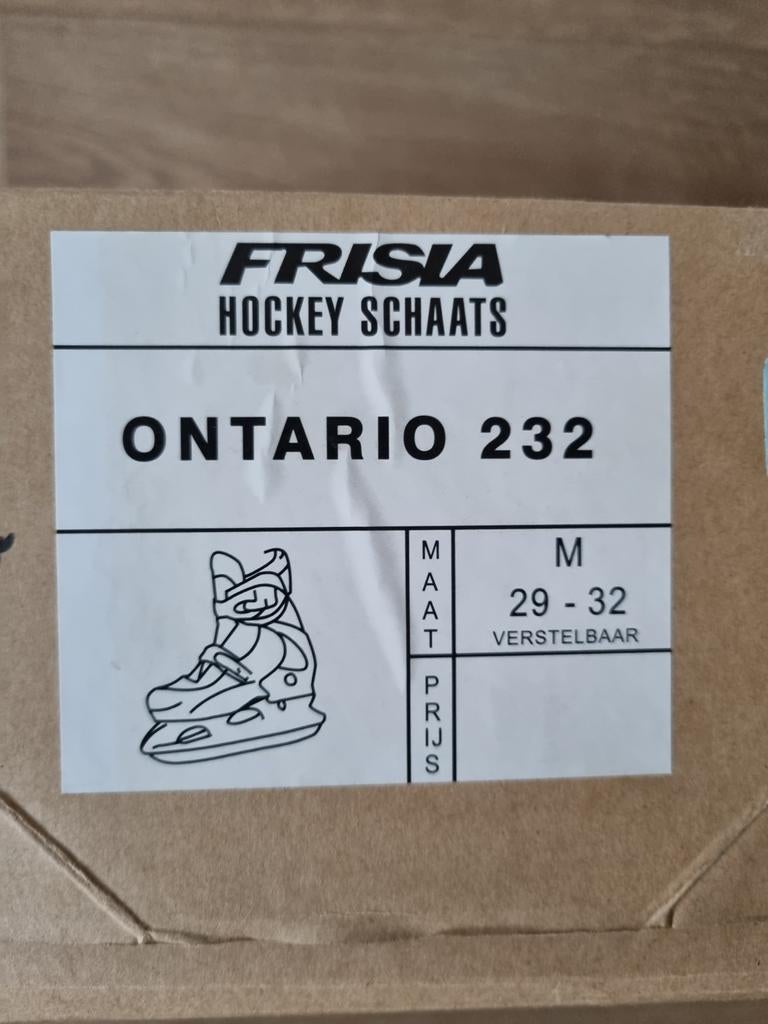 Zandstra Frisia Ontario Kinderschaatsen - Verstelbaar!, Sport en Fitness, Ophalen, Nieuw, IJshockeyschaatsen, Zandstra