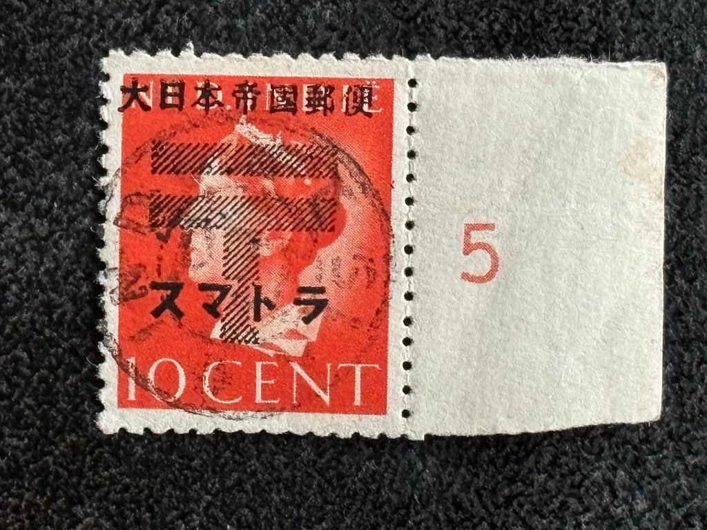 1945-48 DAI Nippon “Rep. Indonesia” op 274A, 10 ct POSTFRIS, Postzegels en Munten, Ophalen of Verzenden, Postfris, Nederlands-Indië