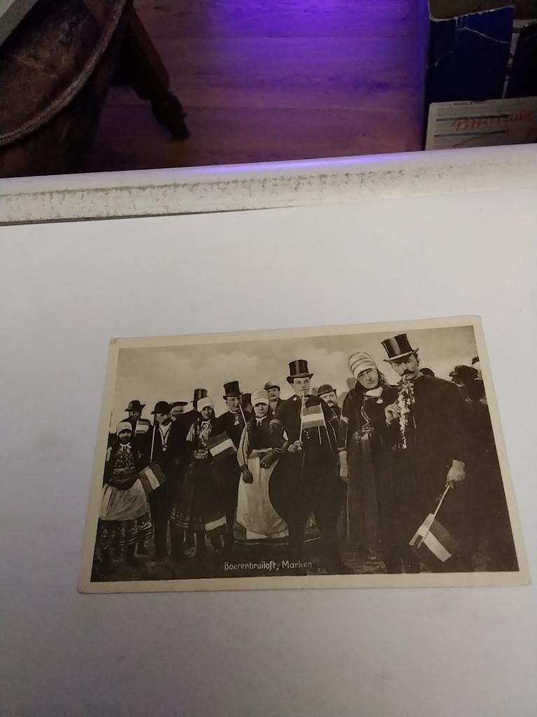 BOERENBRUILOFT. MARKEN, Ophalen of Verzenden, Voor 1920, Klederdracht