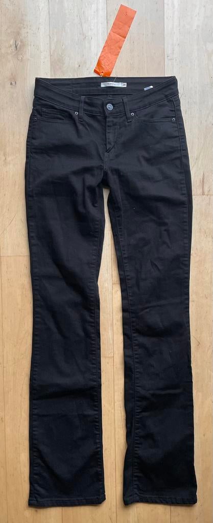 Levi’s Levis 715 bootcut jeans zwart W28 L34, Ophalen of Verzenden, Zo goed als nieuw, Zwart, W28 - W29 (confectie 36)