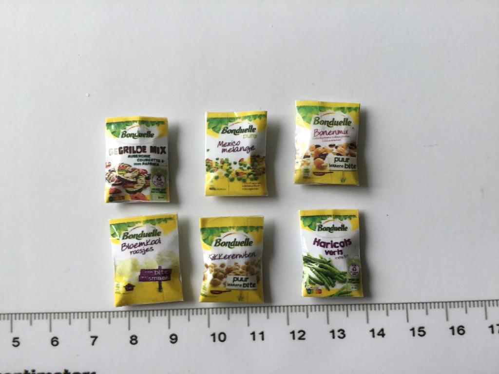 Poppenhuis miniaturen diepvries groenten 300, Ophalen of Verzenden, Nieuw, Poppenhuis