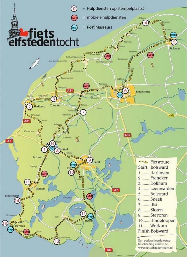 GEZOCHT!! Startbewijs fietsen elfstedentocht!, Eén persoon, Mei