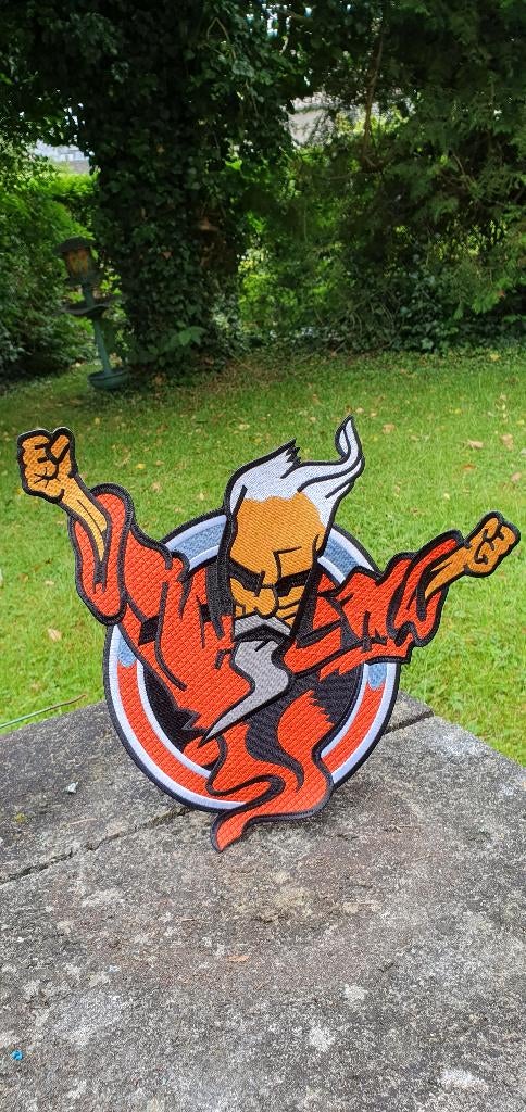 Big Patch, Ecusson Thunderdome, Verzenden, Zo goed als nieuw, Kleding