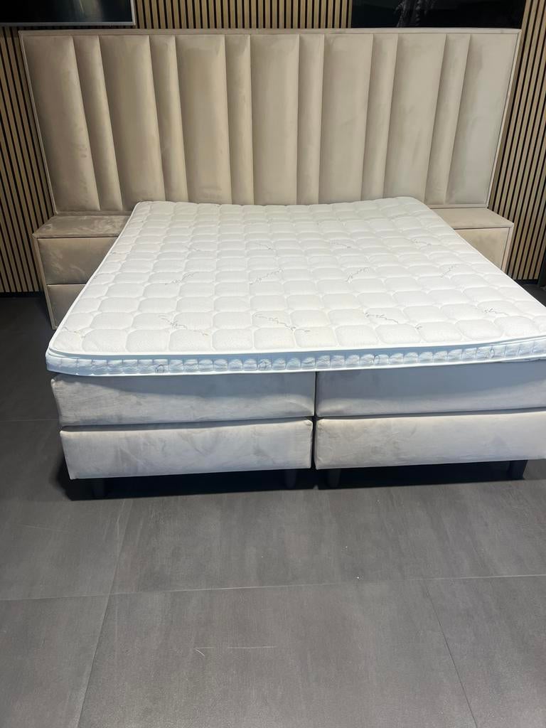 Eijerkamp collectie boxspring Emma XXL, Ophalen, Zo goed als nieuw, Tweepersoons, 180 cm