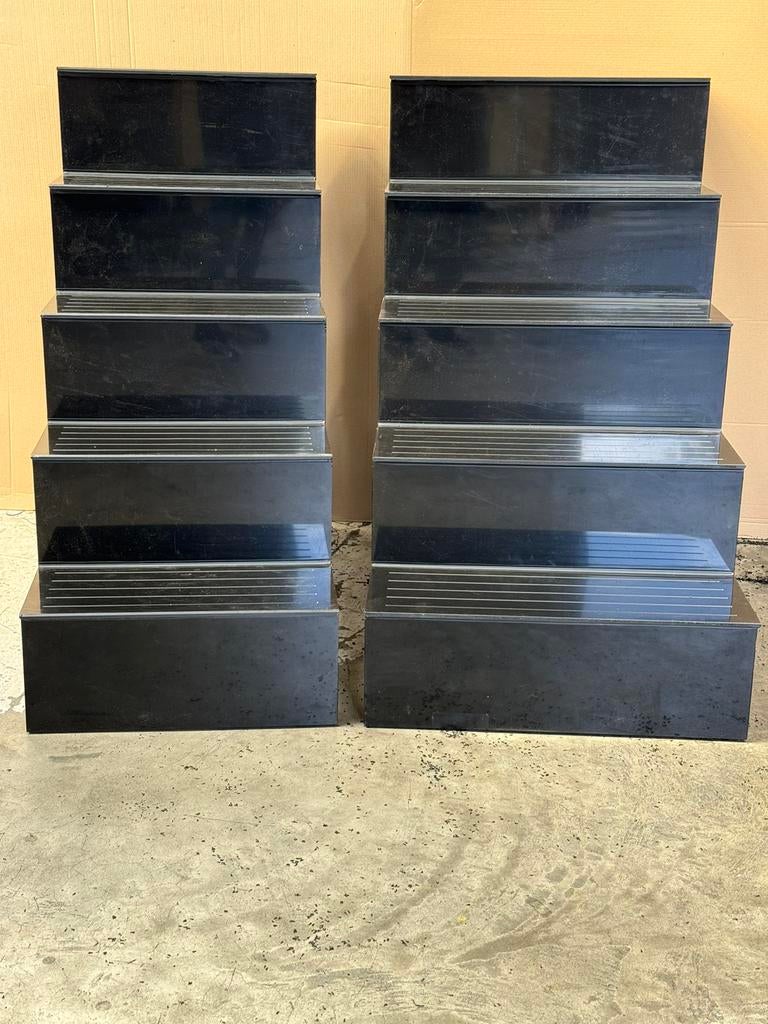 Hdpe Kunstoffen trap 60 breed, Ophalen, Nieuw, Vijverbak
