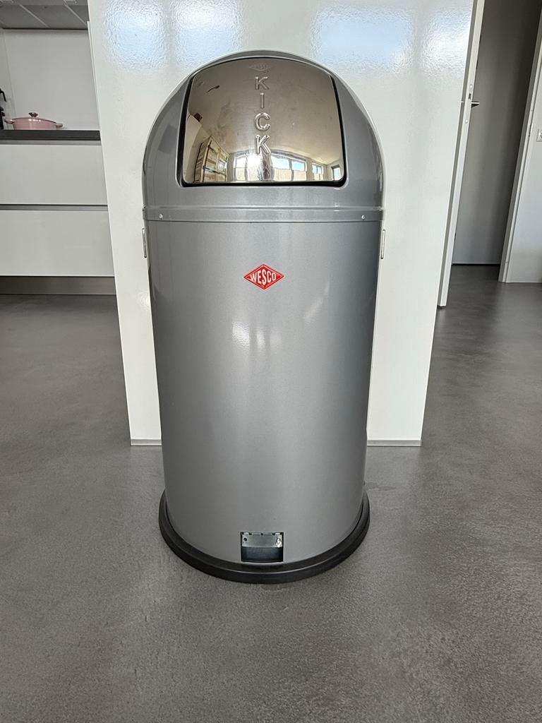 Wesco Kickboy 40L - Zo goed als nieuw (geen pedaal), Huis en Inrichting, Woonaccessoires | Prullenbakken, Zo goed als nieuw, Metaal