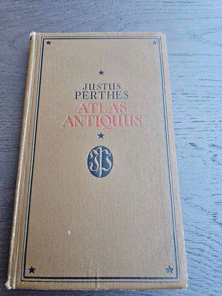 Oude Atlas Antiquus Justus Perthes, Boeken, Gelezen, Overige atlassen, Justus Perthes, Ophalen of Verzenden