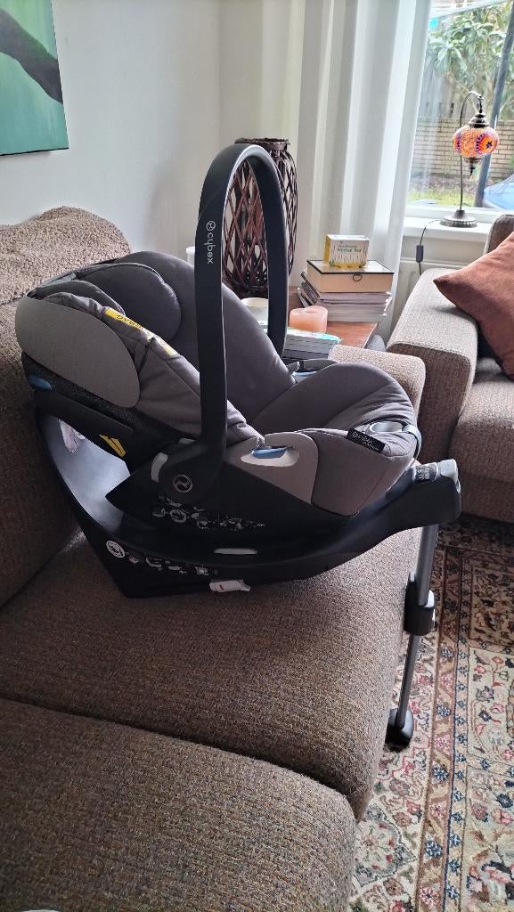 Complete set kinderwagen met autostoel en ısofix, Gebruikt, Verstelbare duwstang, Ophalen, Kinderwagen