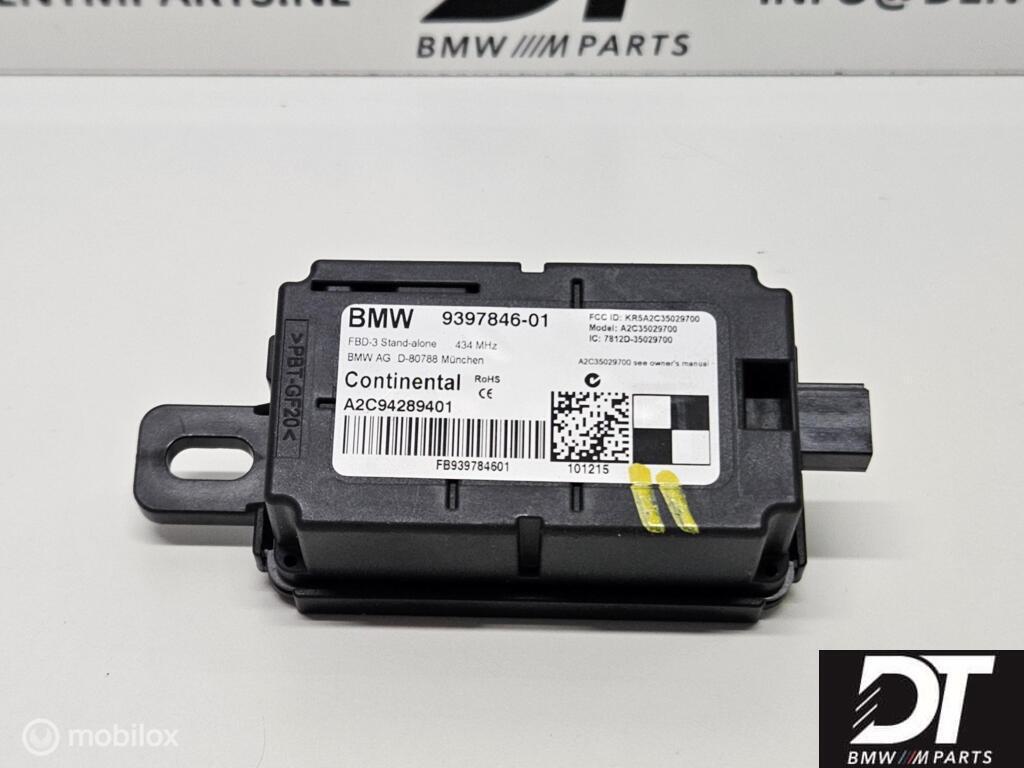 Sleutel ontvanger BMW 4-serie Coupé F32 F30  61359397846, Gebruikt, Ophalen of Verzenden, BMW, BMW