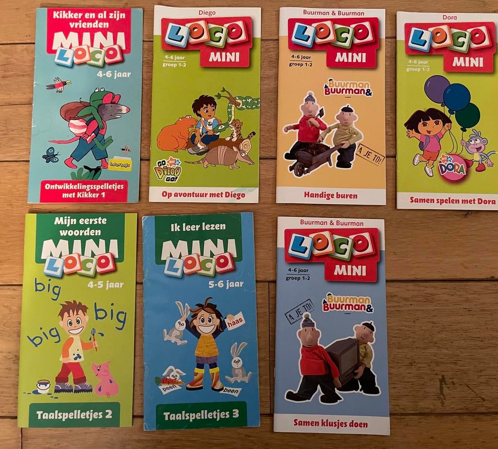Mini loco boekjes, Ophalen of Verzenden, Gebruikt