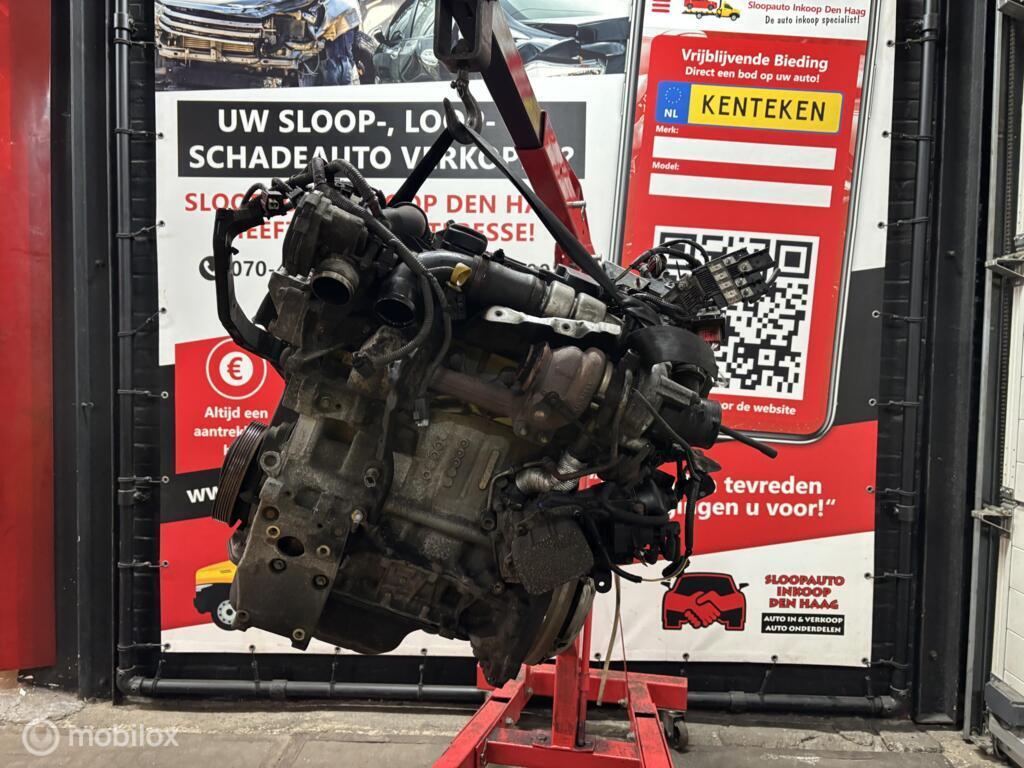 Ford Fiesta ('08-'17) 1.6 TDCi 16V Motorblok TZJA 169.021 KM, Gebruikt, Ford, Ophalen of Verzenden, Ford