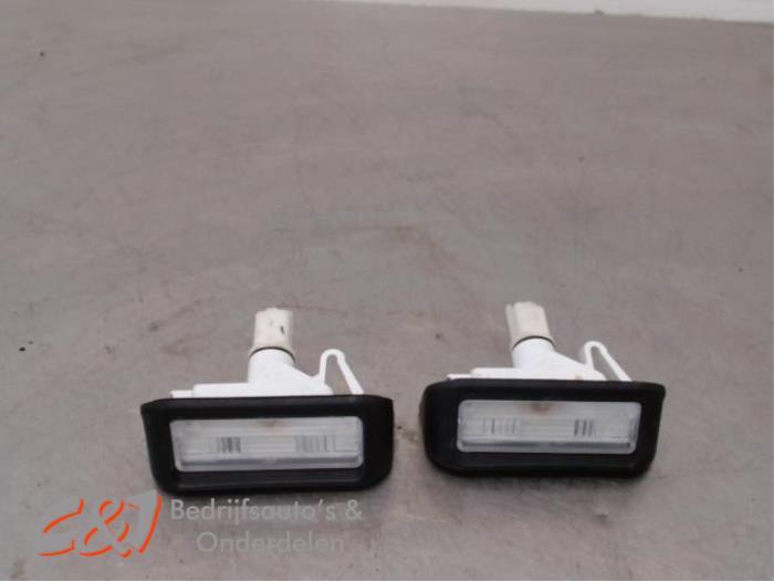 Kenteken Verlichting van een Peugeot Expert, Auto-onderdelen, Verlichting, Peugeot, Gebruikt, 3 maanden garantie, Ophalen of Verzenden