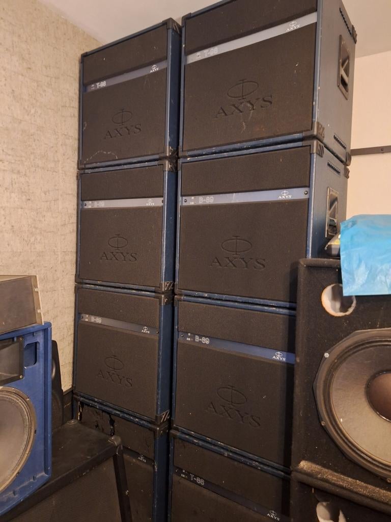 Axys  achtieve pa, Audio, Tv en Foto, Luidsprekers, Ophalen, 120 watt of meer, Overige typen, Overige merken