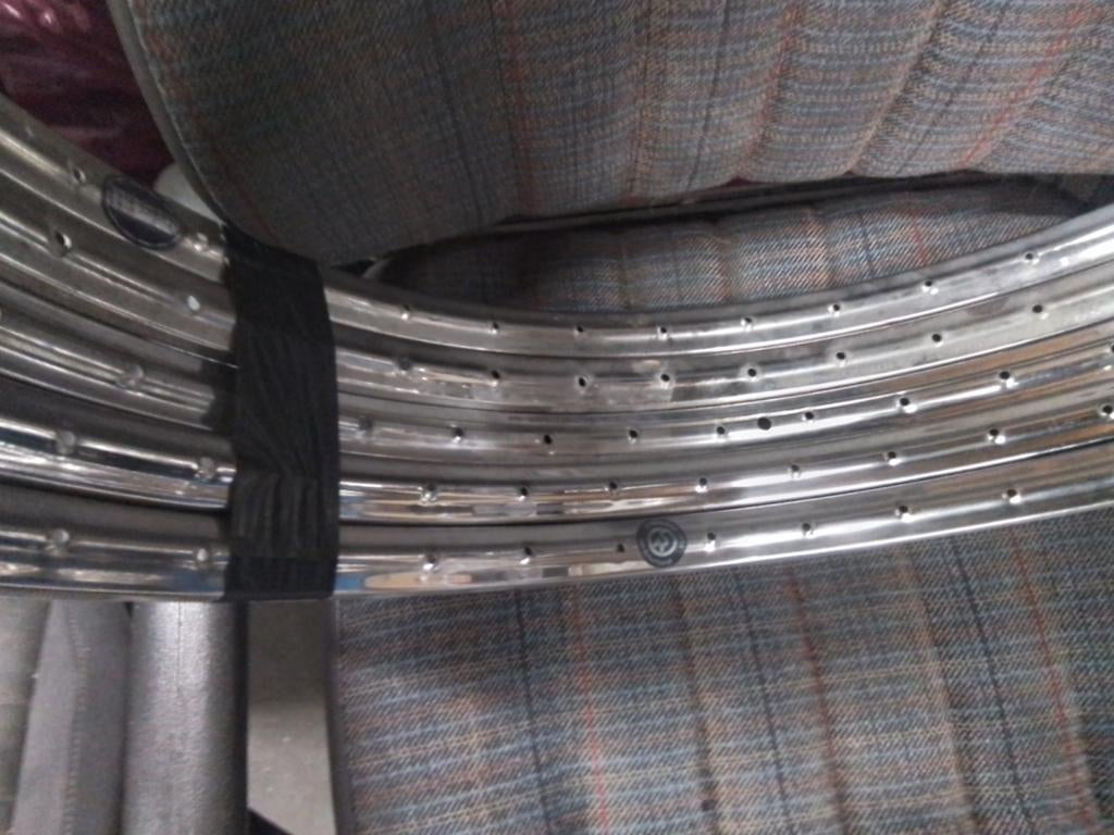 Partij Roestvrijstalen velgen 28 inch, Ophalen, Gebruikt, Wiel, Schothorst