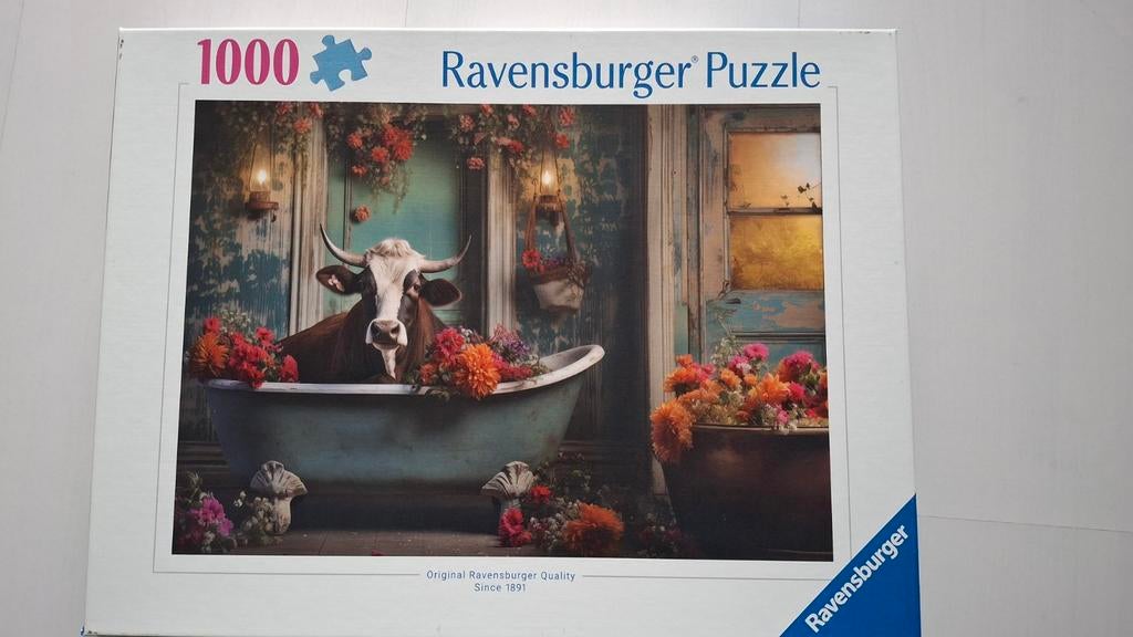 Puzzel ravensburger, Ophalen, 500 t/m 1500 stukjes, Zo goed als nieuw, Legpuzzel