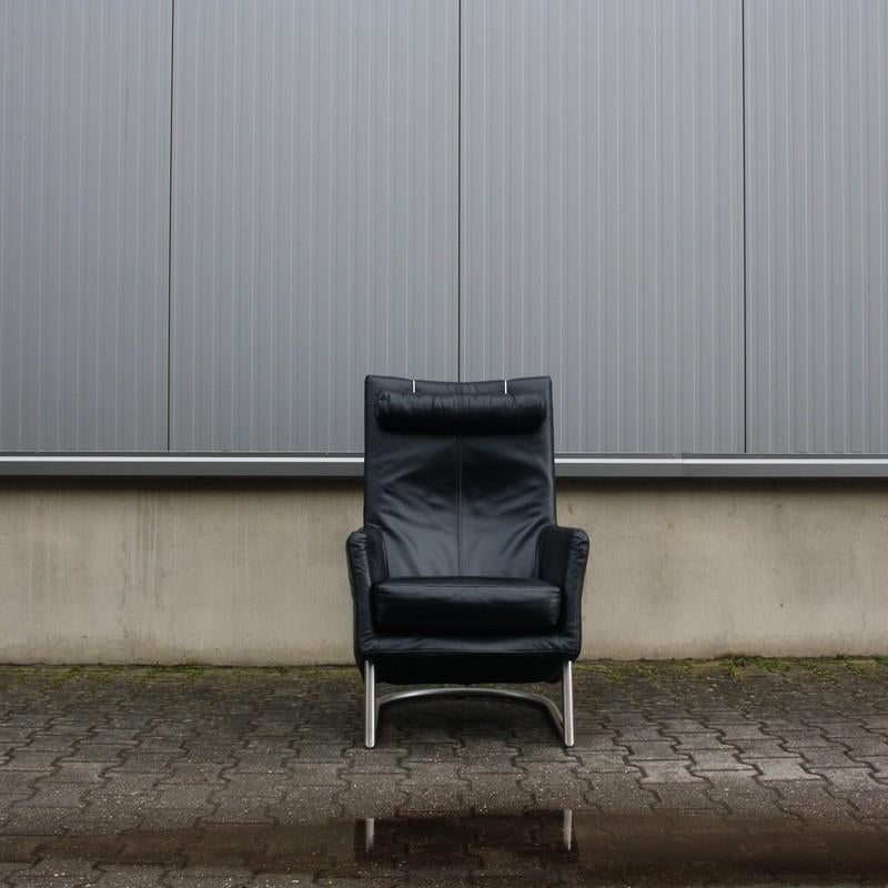 Madonna fauteuil zwart, Huis en Inrichting, Ophalen, Gebruikt, Onbekend, 75 tot 100 cm