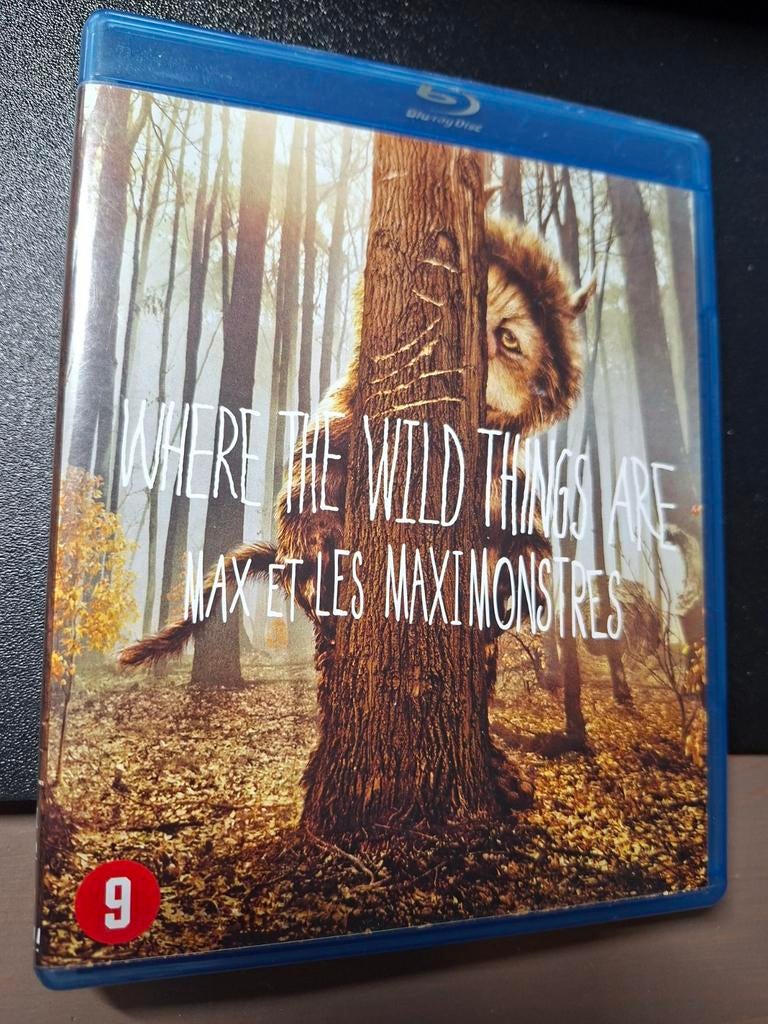 Blu-Ray: Where the Wild Things Are, Ophalen of Verzenden, Zo goed als nieuw, Science Fiction en Fantasy
