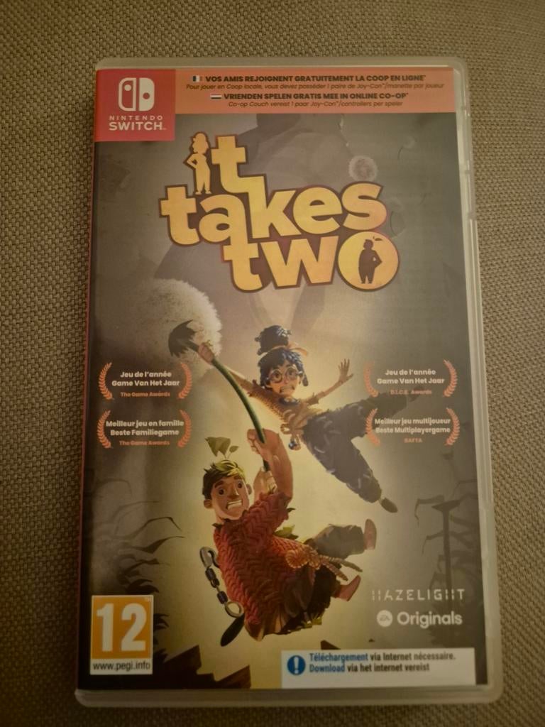 It Takes Two - Nintendo Switch, Spelcomputers en Games, Avontuur en Actie, 2 spelers, Ophalen of Verzenden, Zo goed als nieuw