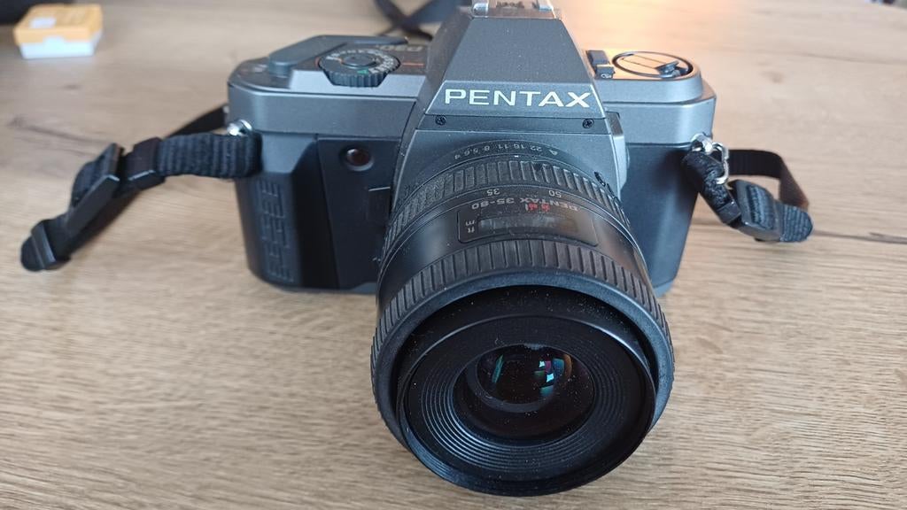 Pentax P 30 T met 35-80mm, Ophalen of Verzenden, Spiegelreflex, Pentax