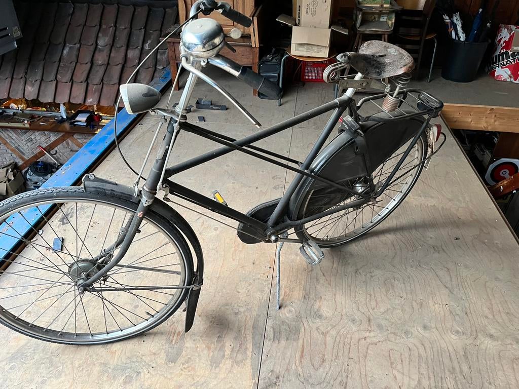 Kruisframe heren fiets, 59 cm of meer, Ophalen of Verzenden