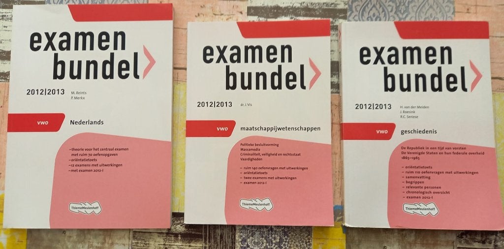 Examenbundels, Ophalen of Verzenden, Zo goed als nieuw, VWO, Geschiedenis