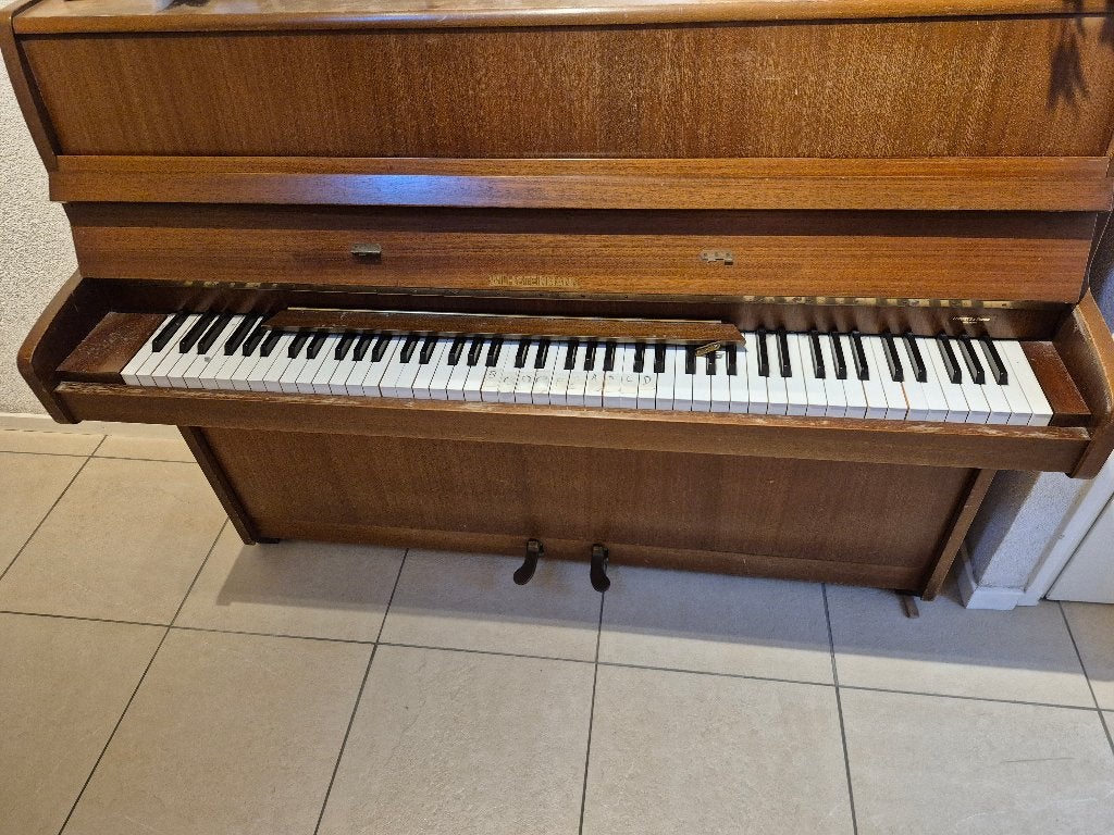 Piano, Muziek en Instrumenten, Piano's, Ophalen, Gebruikt, Bruin, Piano