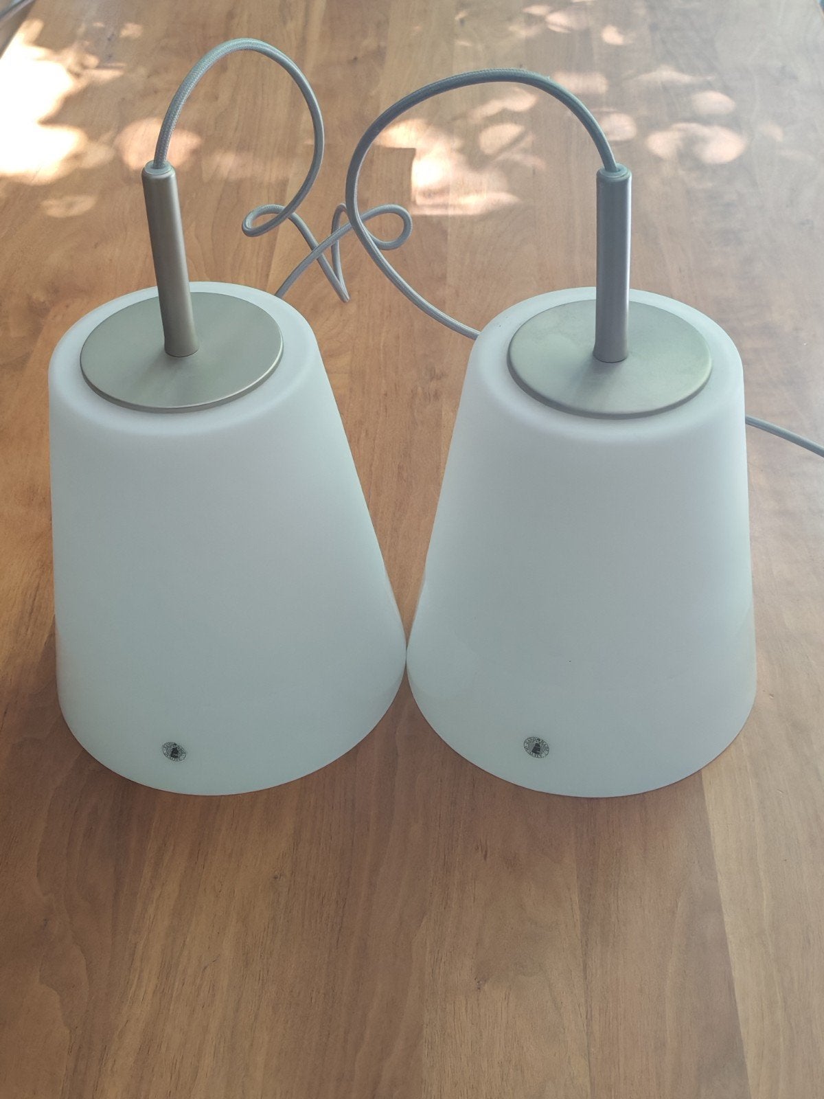 Ikea Hanglampen, Huis en Inrichting, Lampen | Hanglampen, Zo goed als nieuw, Glas, Metaal, E27 (groot), Ophalen of Verzenden