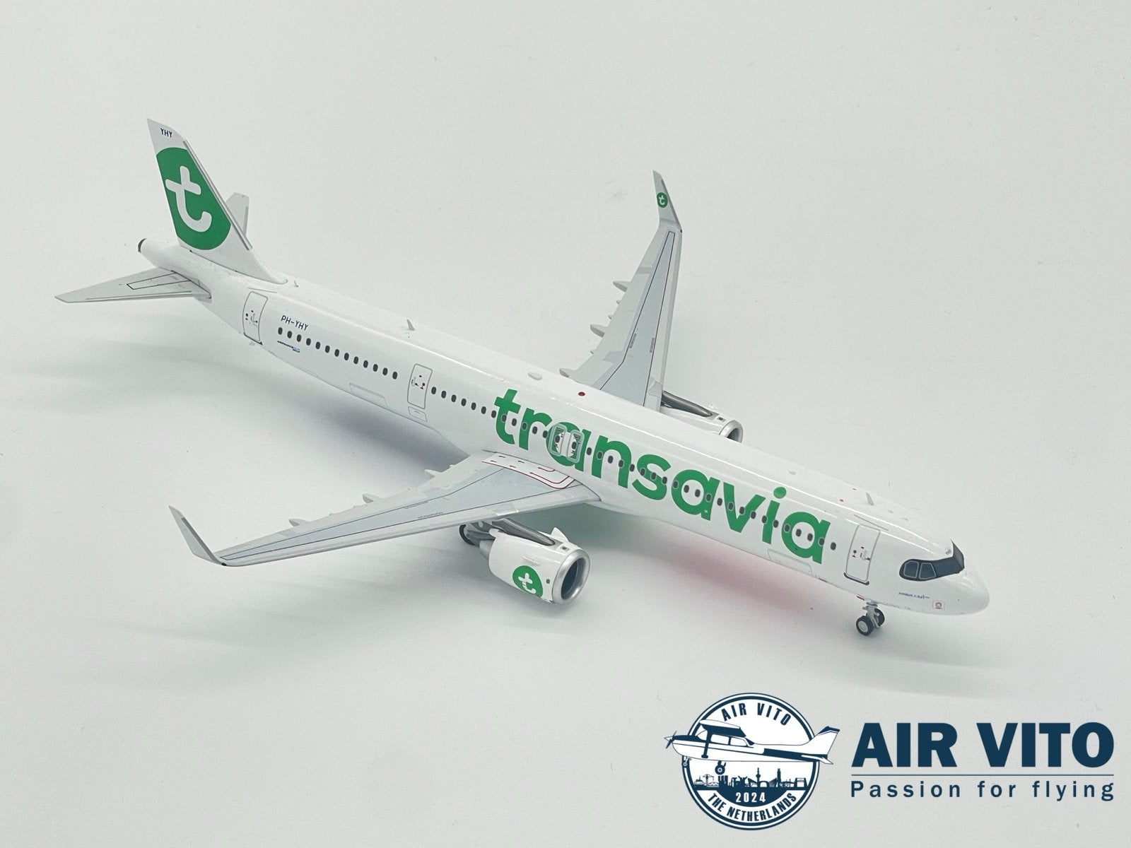 Transavia Airbus A321neo Inflight200 modelvliegtuig nieuw, Verzamelen, Schaalmodel, ., Nieuw, Ophalen of Verzenden
