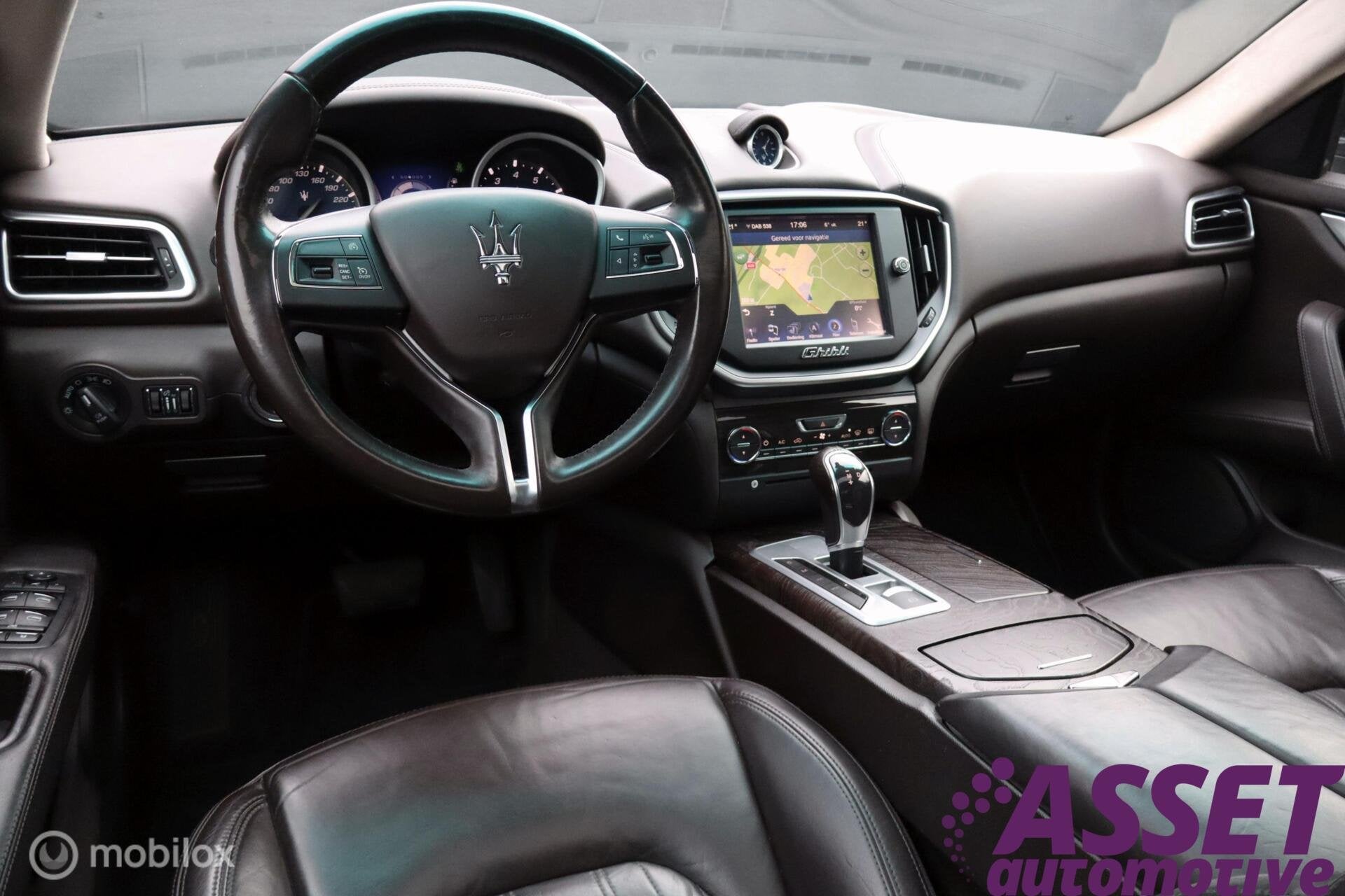 Maserati Ghibli 3.0 S 411 pk Q4 aut | schuifdak | memory, Auto's, Maserati, Automaat, Euro 5, Gebruikt, Vierwielaandrijving