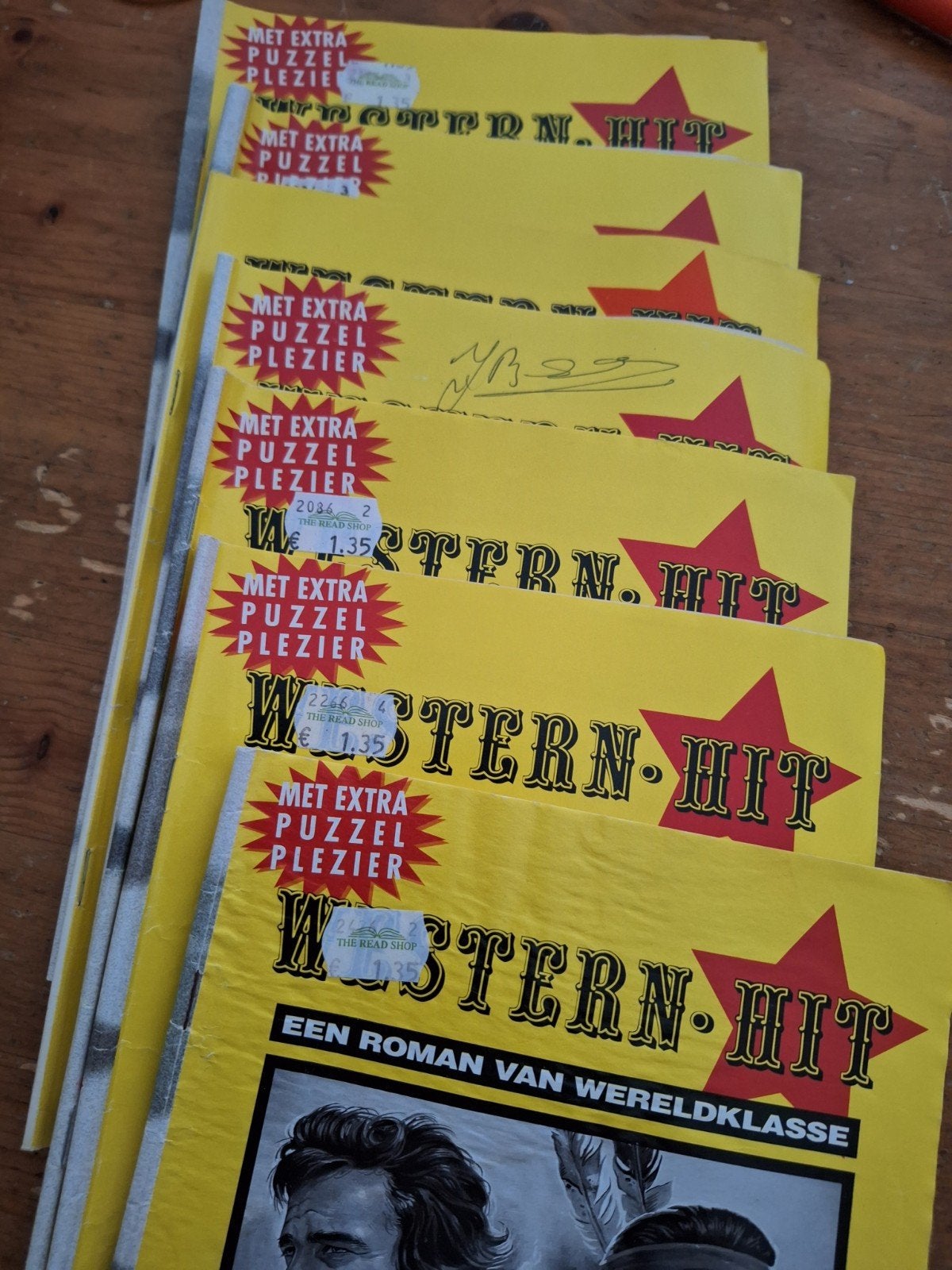 Western Hit Boeken - Diverse Nummers, Ophalen of Verzenden, Gelezen
