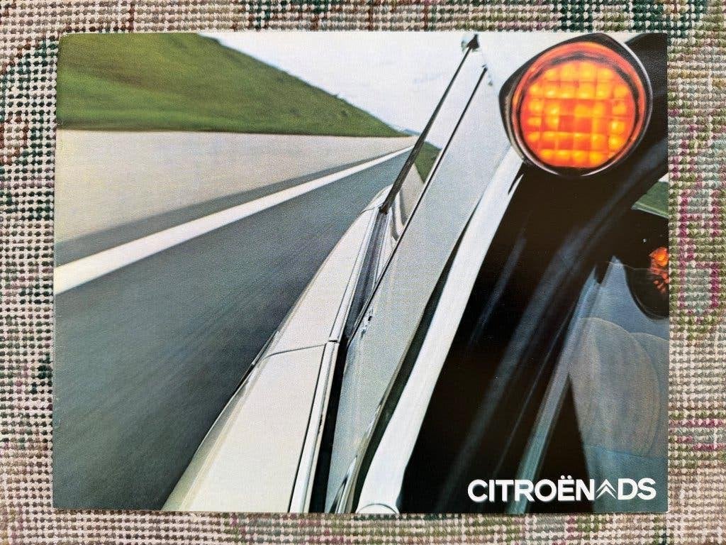 Nederlandstalige folder brochure Citroen DS 1971 izgst!, Ophalen of Verzenden, Zo goed als nieuw, Citroën, Citroën