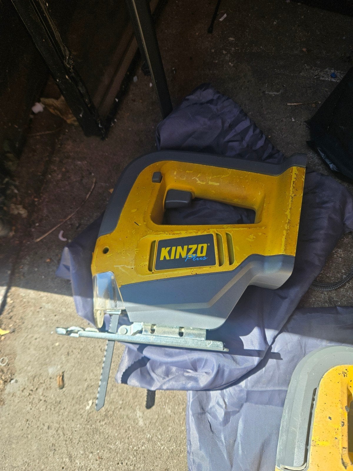 Kinzo Plus decoupeerzaag - geen accu, Ophalen of Verzenden, Gebruikt, Decoupeerzaag, Kinzo Plus