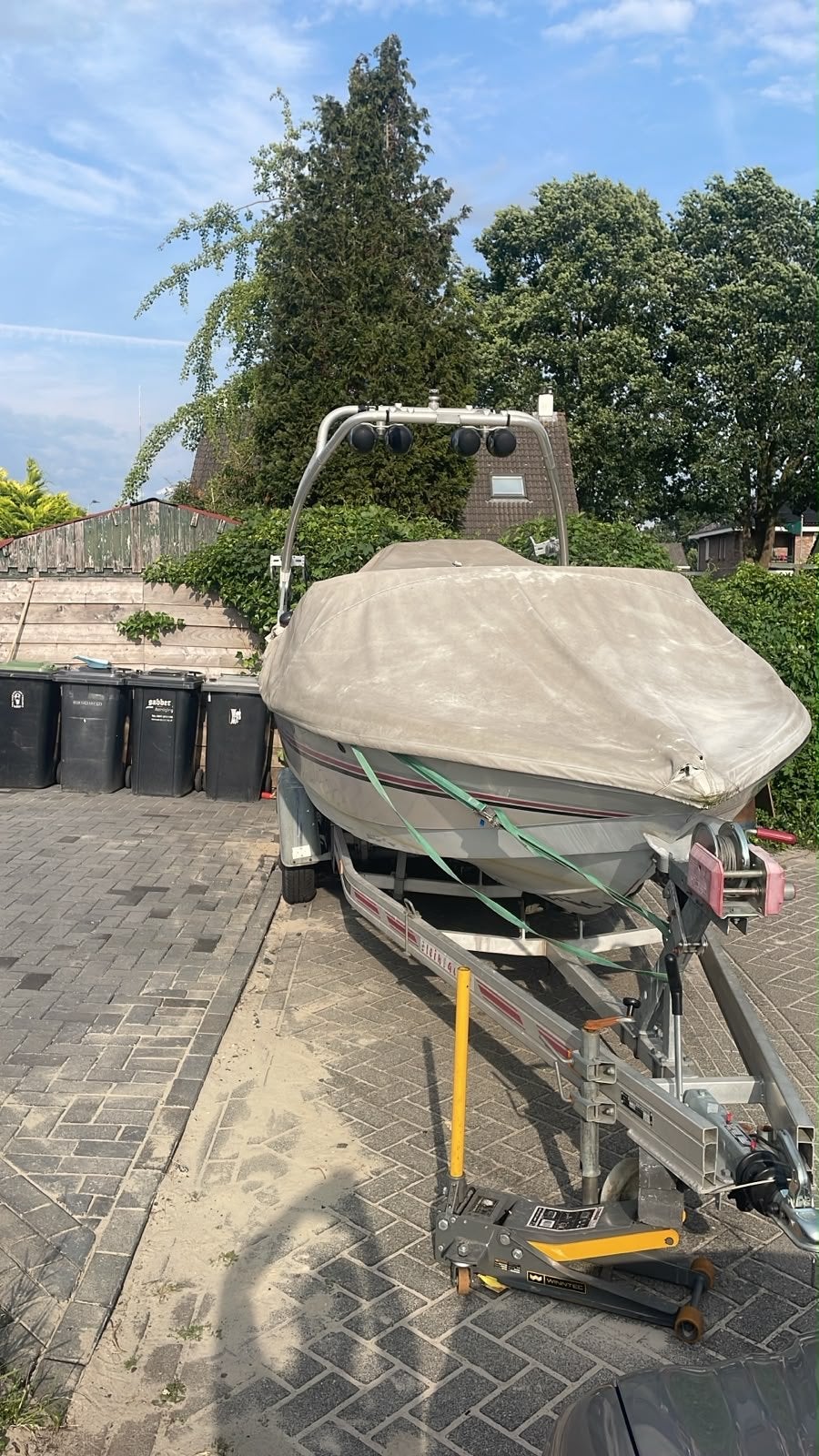 CS Tournament Supreme Speedboot met Trailer, Watersport en Boten, Speedboten, Gebruikt, Overige merken, Benzine, 200 pk of meer