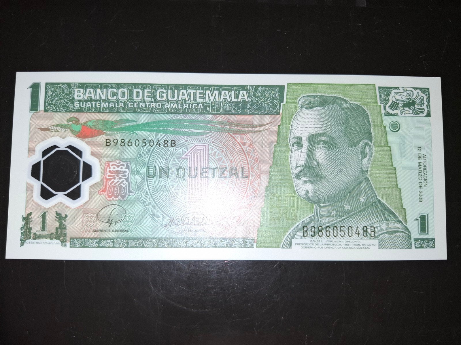 ### Guatemala 1 quetzal 2008 ###, Ophalen of Verzenden