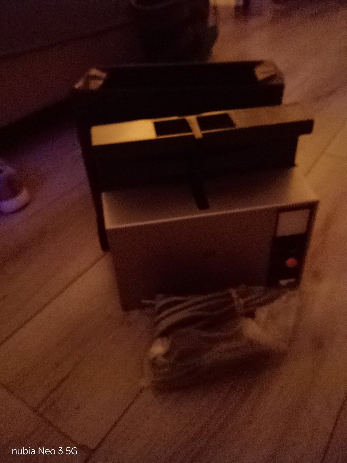 dia projector, Ophalen