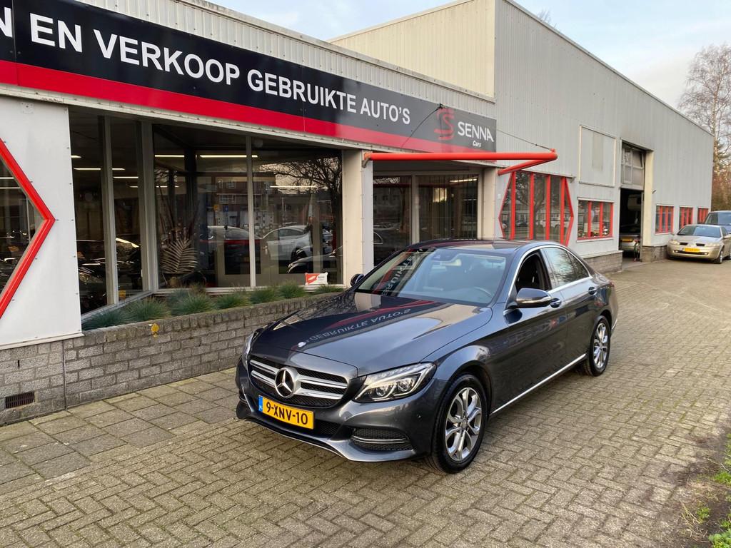 Mercedes-Benz C-klasse 180 - W205 - Led - Navi - Inr Mog !, Auto's, Mercedes-Benz, Achterwielaandrijving, Gebruikt, Bedrijf, Handgeschakeld