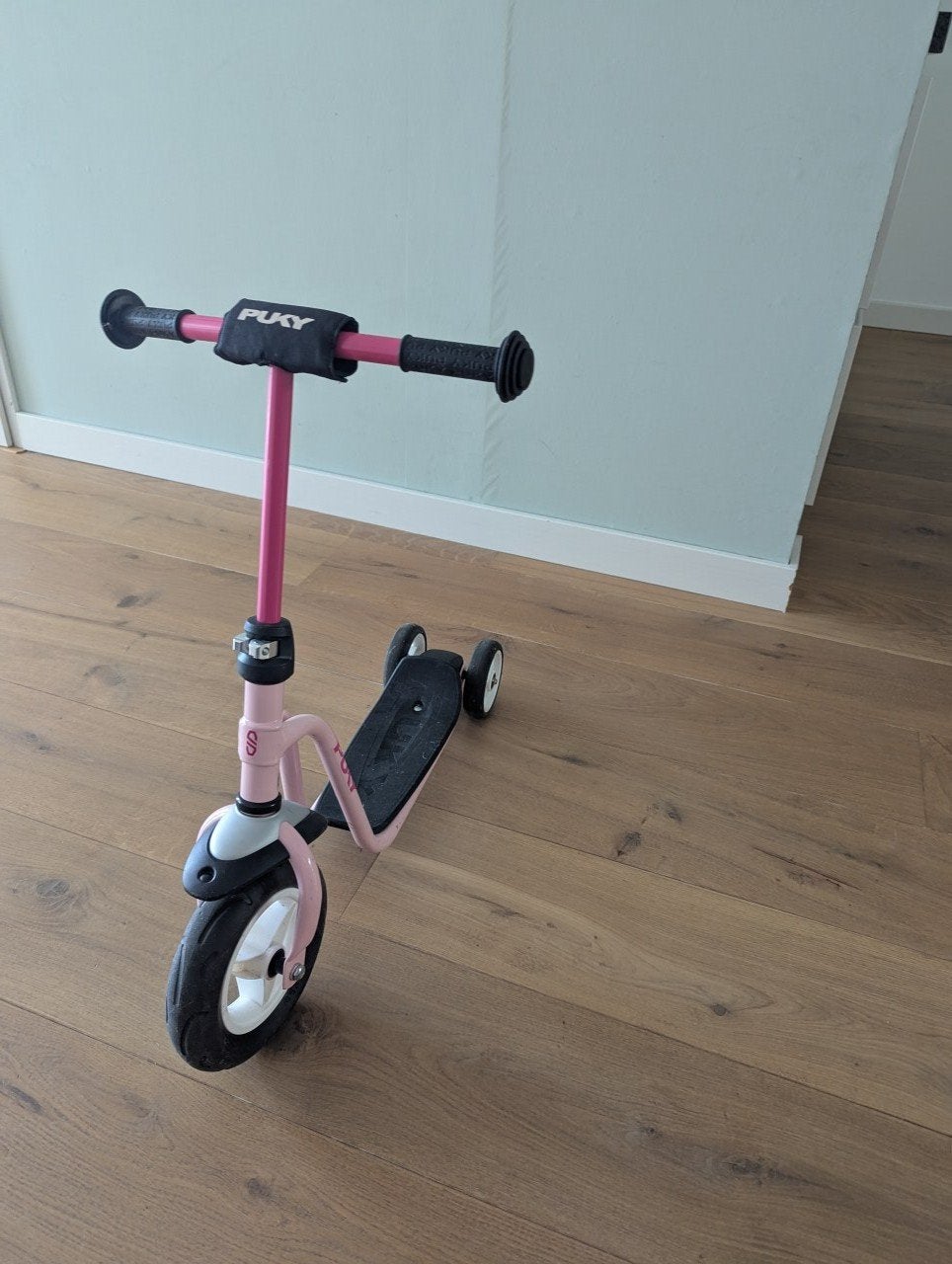 Peuterstep, Ophalen, Gebruikt, Gewone step