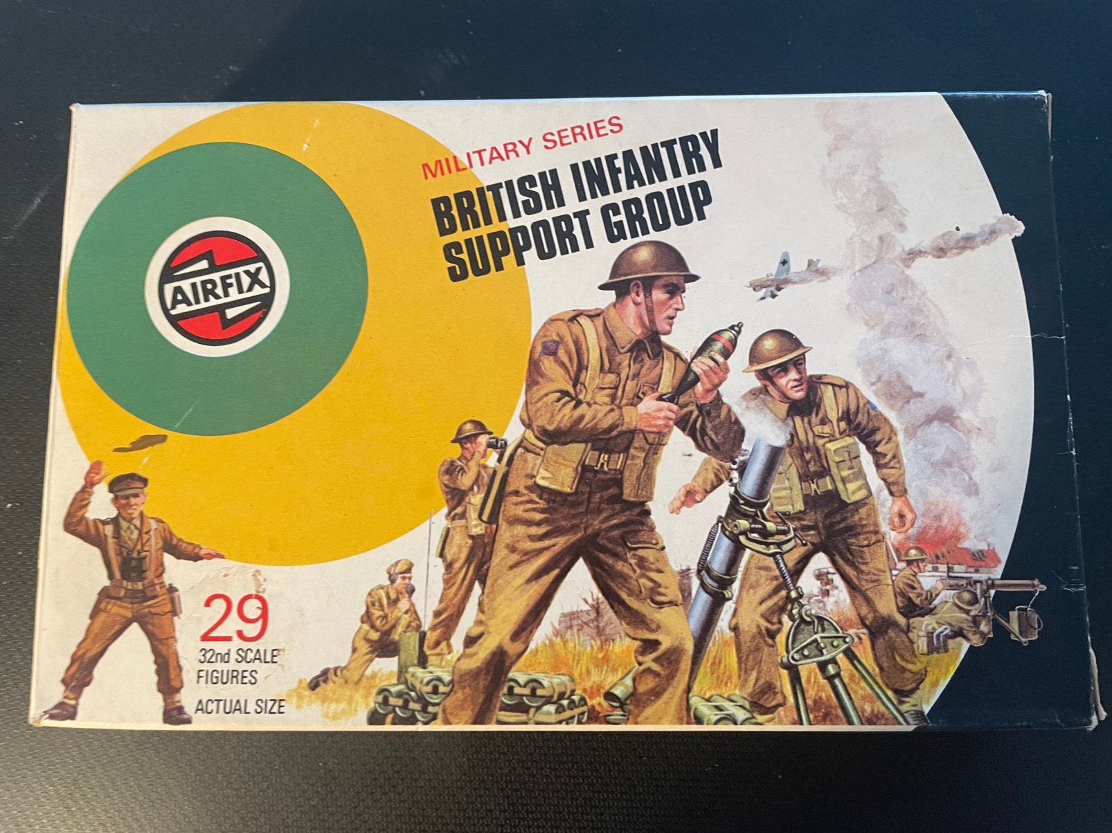 Airfix British Infantry Support Group, Ophalen of Verzenden, Zo goed als nieuw, Groter dan 1:35, Figuur of Figuren