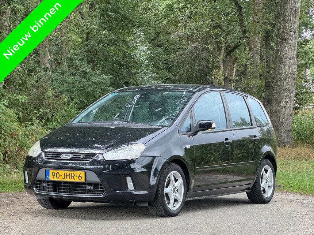 Ford C-MAX 1.8-16V Titan. Flex. Apk 5-27 cruise clima nap, 125 pk, Gebruikt, 4 cilinders, Zwart