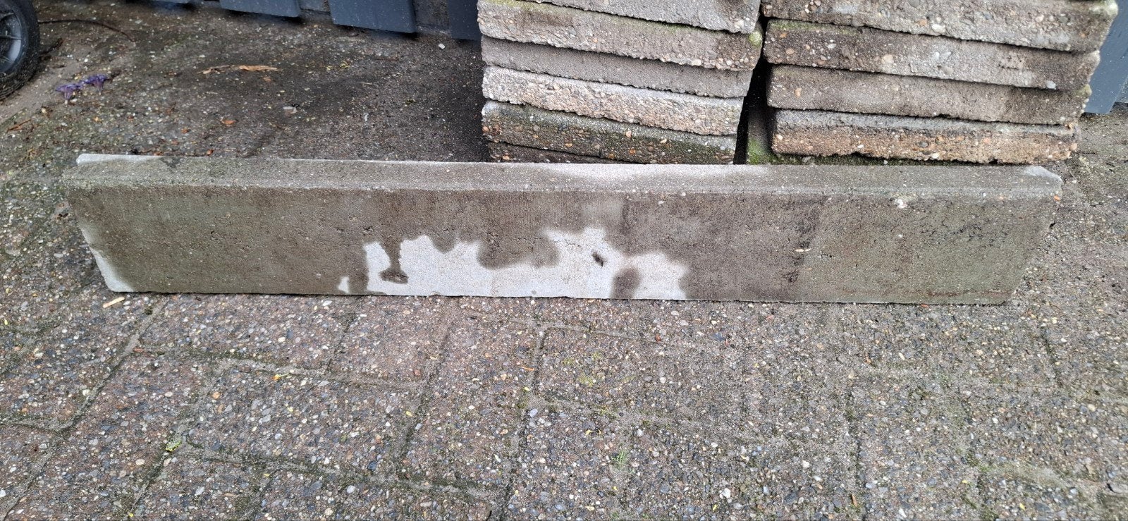 Gratis opsluitbanden trotoirbanden, Tuin en Terras, Ophalen, Gebruikt, Overige typen, Minder dan 5 m²